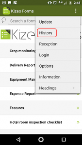 history screen1