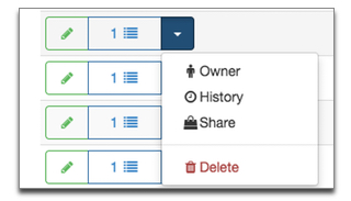Features of external list