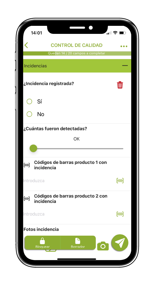 Auditoria interna de control de calidad